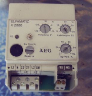 Aufladesteuerung AEG ELFAMATIC V 2000 Zentralsteuergerät