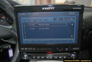 XZENT XT7010 DVD Radio Autoradio + 7 Zoll Touchscreen + Dolby Digital