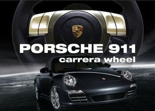 Racing Lenkrad Porsche Carrera 911 Wheel + Pedale PC PS2 PS3