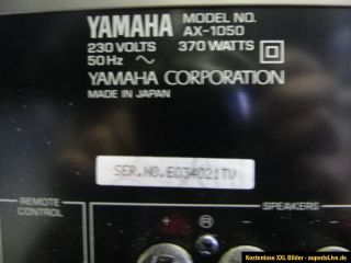 YAMAHA AX 1050 Highend Vollverstärker/Verstärker mit Fernbedienung