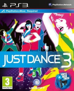 PS3 Just Dance 3   Playstation Move erforderlich + NEU & OVP