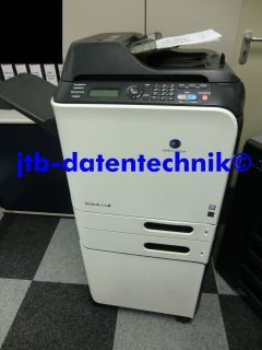 Konica Minolta Bizhub C20 Farbkopierer Netzwerk Drucker Scanner Fax
