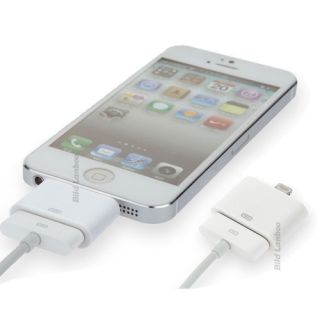 Lightning Adapter für Apple iPhone 5 NEU von 8 auf 30 polig Dock