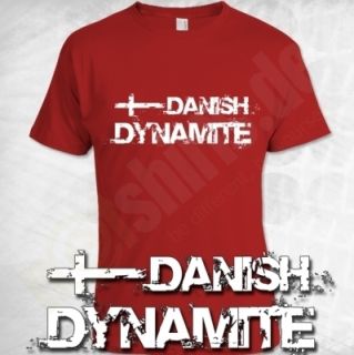 DANISH DYNAMITE   BROKEN   T Shirt WD Fußball TRIKOT DANMARK