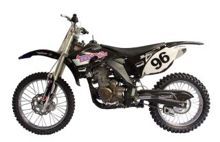 MTX250YB Enduro Cross Dirt Bike 250cc 4 Takt Schwarz