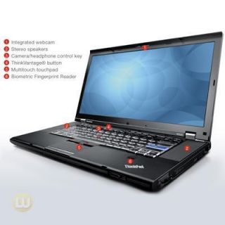 Lenovo ThinkPad W520 Laptop i7 2670QM 8GB RAM 500G HDD Win7 15.6 NV