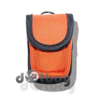 Nylon Tasche Bag Case für Fingerpulsoxymeter in orange