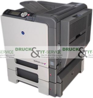 Konica Minolta Bizhub C30P Farb Laserdrucker A4 Duplex Netzwerk 2.Fach