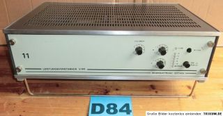 D84) Leistungs Verstärker V941 Geithain ca. 1976