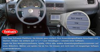 Autoradio DVD GPS NAVI DVB T TV PIP für VW T5 Passat B5 Golf 4 POLO