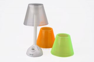 POWERplus Turtle Solar LED Tischleuchte Tisch Lampe 3 farbige
