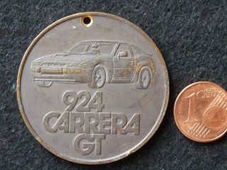 Medaille Porsche 924 Carrera GT von 1981   Kalendermünze