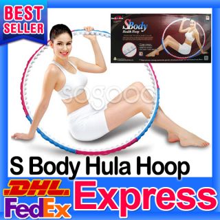 Body Health Hoop Weighted Exercise Hoola Hula Hoop Diet 2.1lb 950g