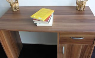 Schreibtisch Computertisch Tisch Workstation Mod.T956 Nussbaum