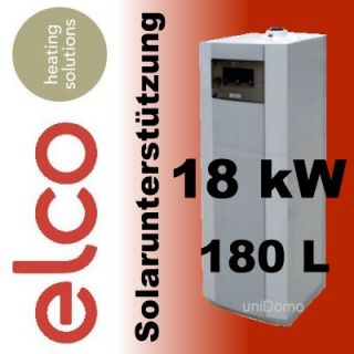 Elco Duatron Solar 18 Gas Brennwert Therme / Heizung
