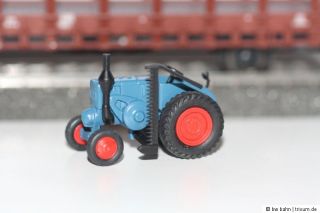 Märklin H0 Rungenwagen mit Lanz Traktor aus 29240 Neu