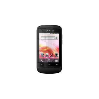 Alcatel OT 918 D, Dual SIM Handy, schwarz/weiß 6955089849801