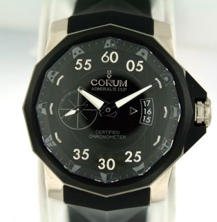 Corum Admirals Cup Competition 48 PVD Titanium $8,250.00 NEW Watch