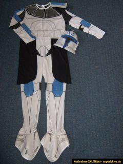 Star Wars Clone Trooper Kostüm Captain Rex Anzug + Maske 1x getragen