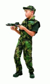 Commander Arnold Soldat Militär Armee Kostüm Jungen Gr. 140