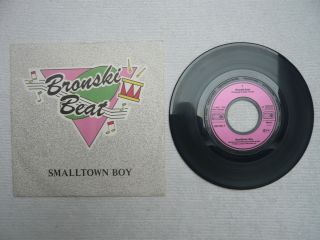 Bronski Beat   Smalltown Boy   Metronome   7 Single   Vinyl