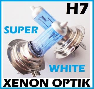 H7 12V 55W Xenon Super Star ECHTE 8500K Birne Halogen blau beschichtet