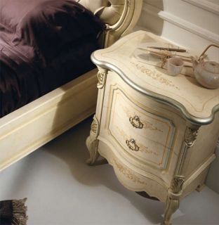 Exklusive Luxus Nachtkonsole Möbel Italien Klassik Barock Design