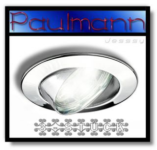   3er Set Premium Line 3x3 W LED Chrom (Art. Nr. 987.28)
