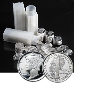 Apmex 1/10 oz 999 Silber Silver Silbermünze Mercury Dime Liberty Lady
