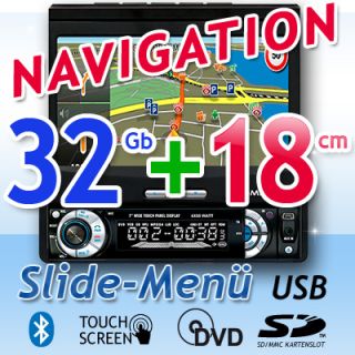 18cm/7GPS NAVIGATION DVD CD AUTORADIO ~B Ware