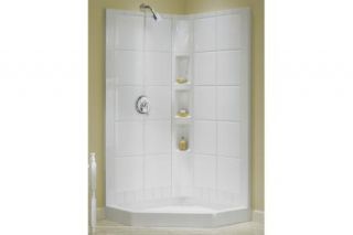 Sterling 72044100 96 Intrigue Shower Wall Set Only Neo Angle Corner