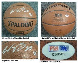 PSA COA 2005 2007   Autographed Basketballs