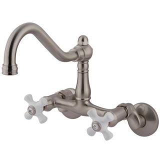 Elements of Design ES3228PX+ Hot Springs Two Handle Wall Mount Kitchen