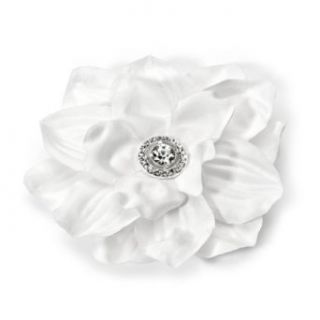 com Wedding Hair Flower, Diamond White with Rhinestone 2007 Clothing