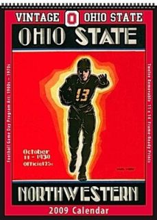 Ohio State Buckeyes 2009 Vintage Football Program Calendar