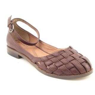 Bv2008 Ankle Strap Flat,Roble Sabana,37.5 EU (US Womens 7 M) Shoes