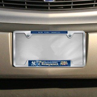 New York Yankees 2009 World Series Metal License Plate