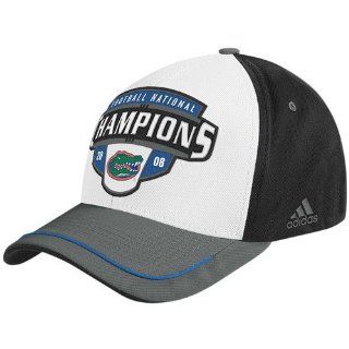 National Champions 2008 White Gray Adjustable Hat