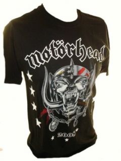 Motorhead Mens T Shirt   2008 Skull Logo Clothing