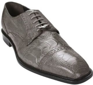 Belvedere Mens Lucca Genuine Ostrich Oxford Shoes Shoes