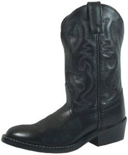 Denver Black Leather Western Boot 12 M Little Kids Shoes