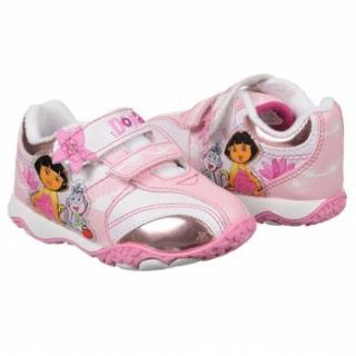 DORA Kids Dora & Boots Jogger (White/Pink 9.0 M) Shoes