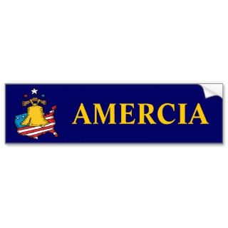 AMERICA MADE IN CHINA Bumper Sticker