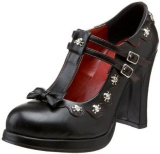 Demonia by Pleaser Womens Crypto 06 Mary Jane Pump Shoes