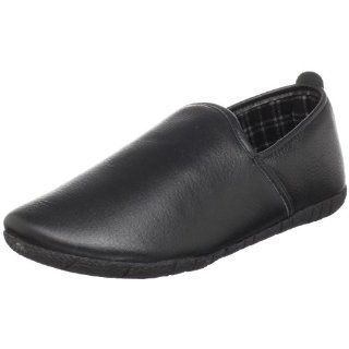 Foamtreads Mens Leon Slipper,Black,7 M Shoes