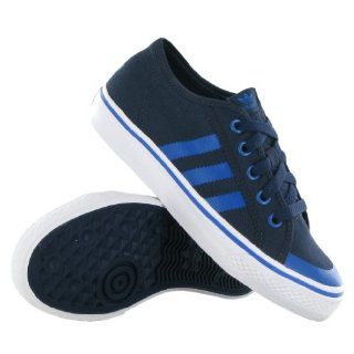 Adidas Nizza Low Blue White Youths Trainers Size 9 US Shoes