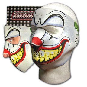 New Joker Clown Neoprene Full Face Mask Muzzle Motorcycle