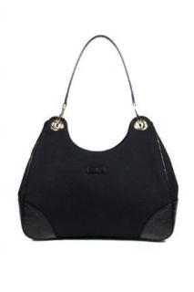 Gucci Handbags Black Fabric and Leather 257265 Clothing