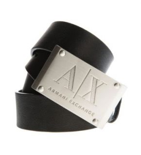 Armani Exchange AX Logo Plate Belt Shoes