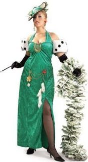 Plus Size (14 20)   Lady Luck Plus Size Costume (Boa and